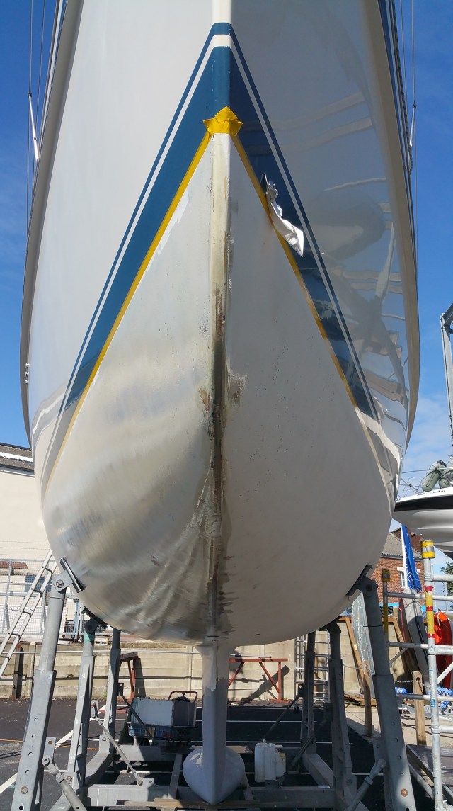 Hull blasted 13 Sep 17 3